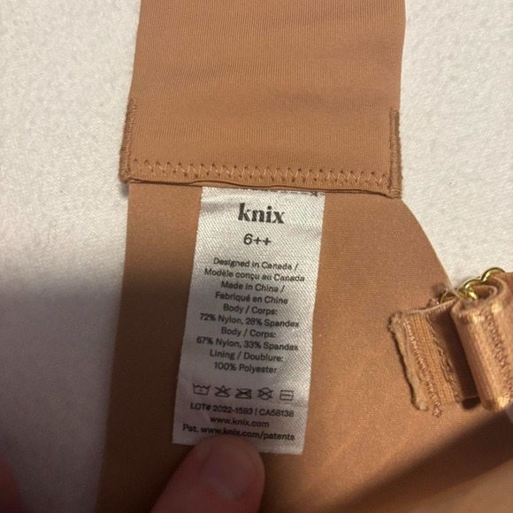 Knix Women's 6++ 34G Wingwoman Contour Bra Nude - Picture 2 of 3